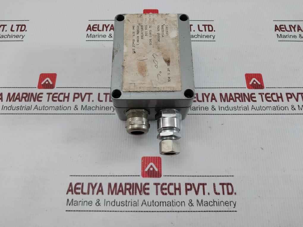 Ga-100/A Thermocouple Amplifier Connection Box Kongsberg 12-35V Dc