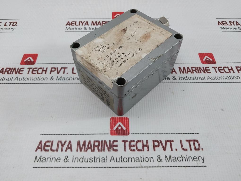 Ga-100/A Thermocouple Amplifier Connection Box Kongsberg 12-35V Dc