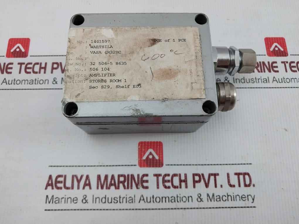Ga-100/A Thermocouple Amplifier Connection Box Kongsberg 12-35V Dc