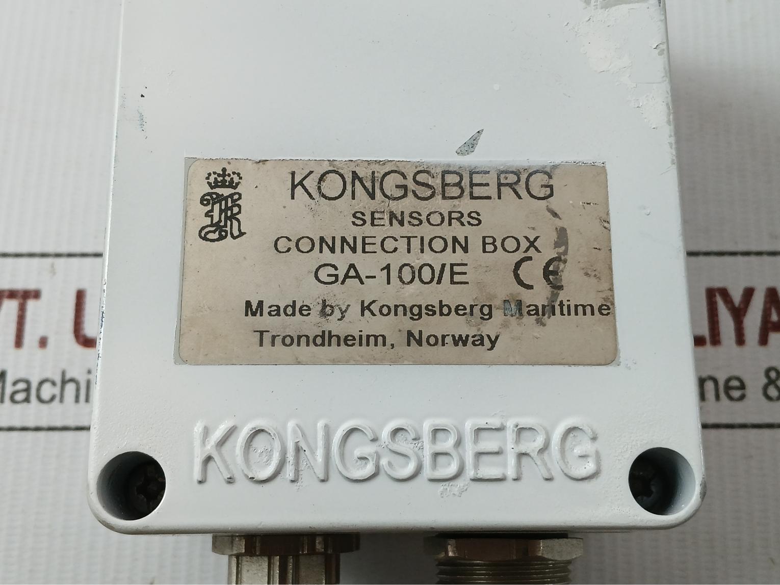 Ga-100/E Kongsberg Thermocouple Amplifier Connection Box 12-40V