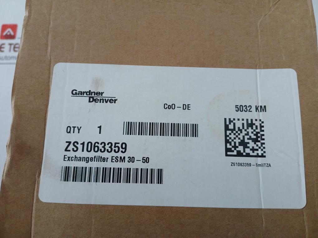 Gardner Denver Oil Filter Zs1063359