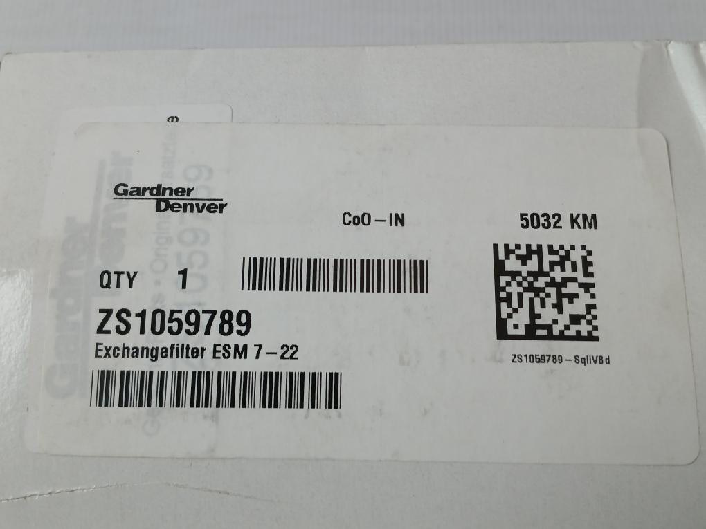 Zs1059789 Esm 7–22 Oil Filter Gardner Denver
