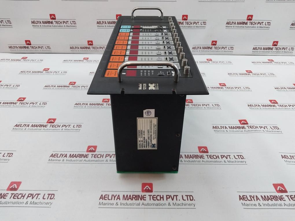 Gas Detection Control Rack Module 1212B Detcon 24Vdc 4.2Amps