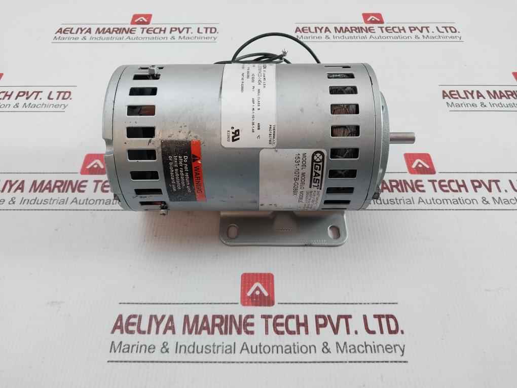 Gast Rotary Vane Vacuum Pump 220-240V 60/50Hz, 1531-107B-g289X