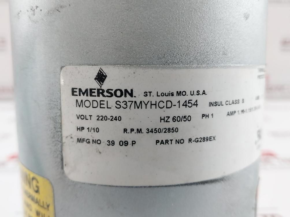 Gast Rotary Vane Vacuum Pump 220-240V 60/50Hz, 1531-107B-g289X