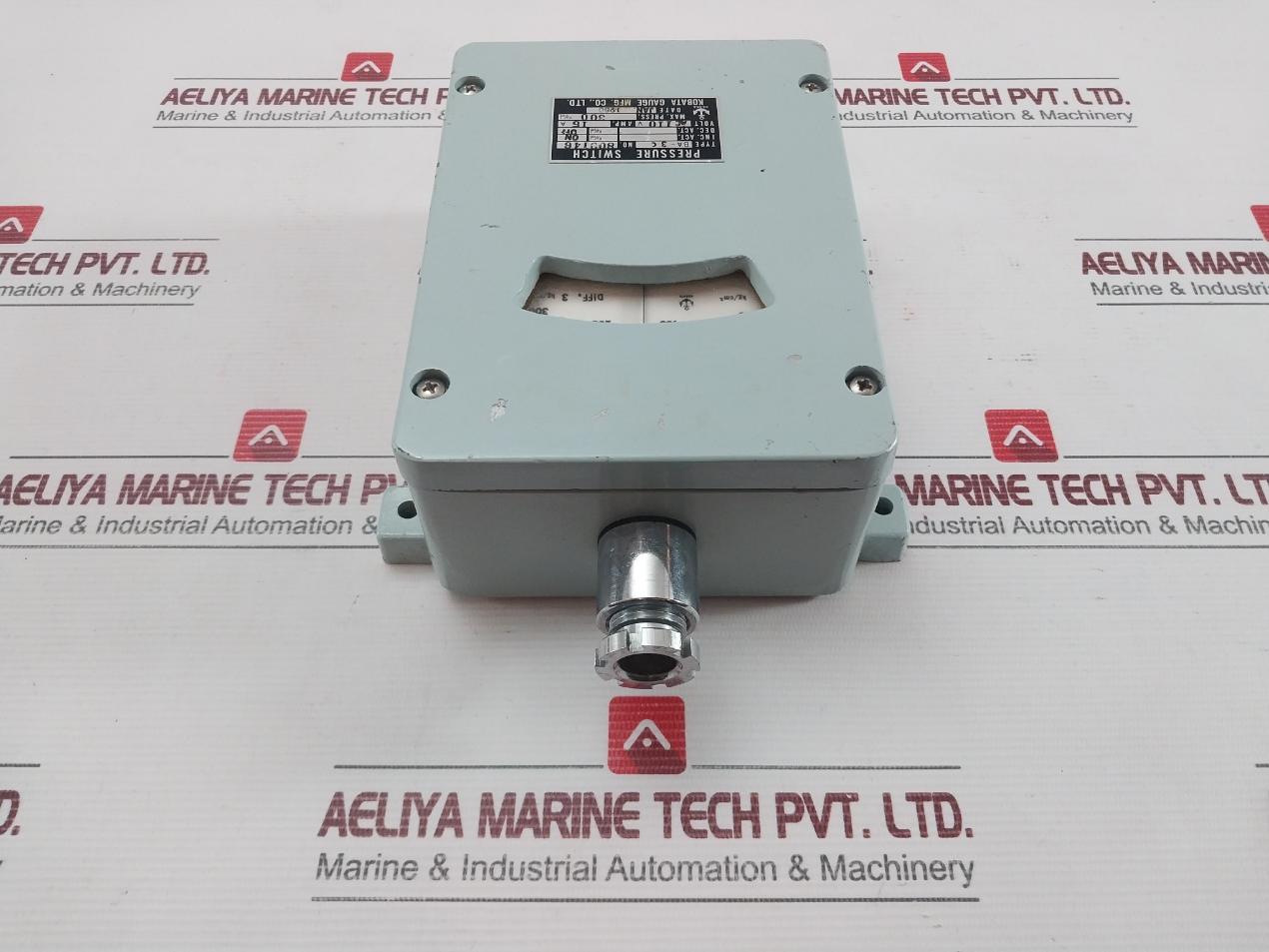 Ba-3C Pressure Switch 300 Kg/Cm2 Kobata Gauge Ac 110 V