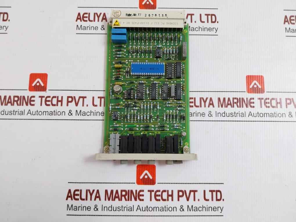 Gb11/6Fq2211-0Ae Control Module Siemens