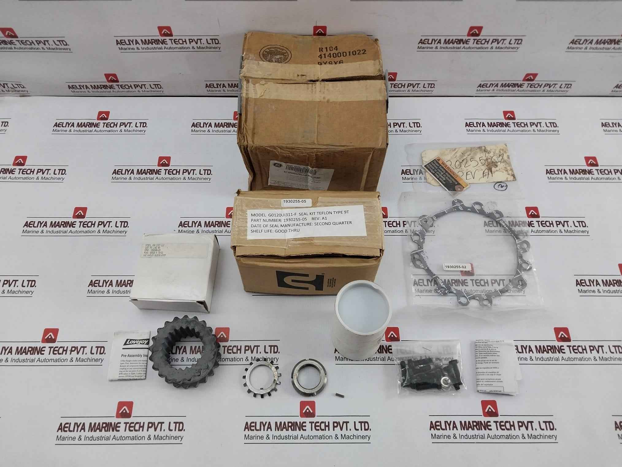Ge 3141658-01 Pump Spare Kit S-flex Coupling Size 6 Seal Sleeve Rev A1