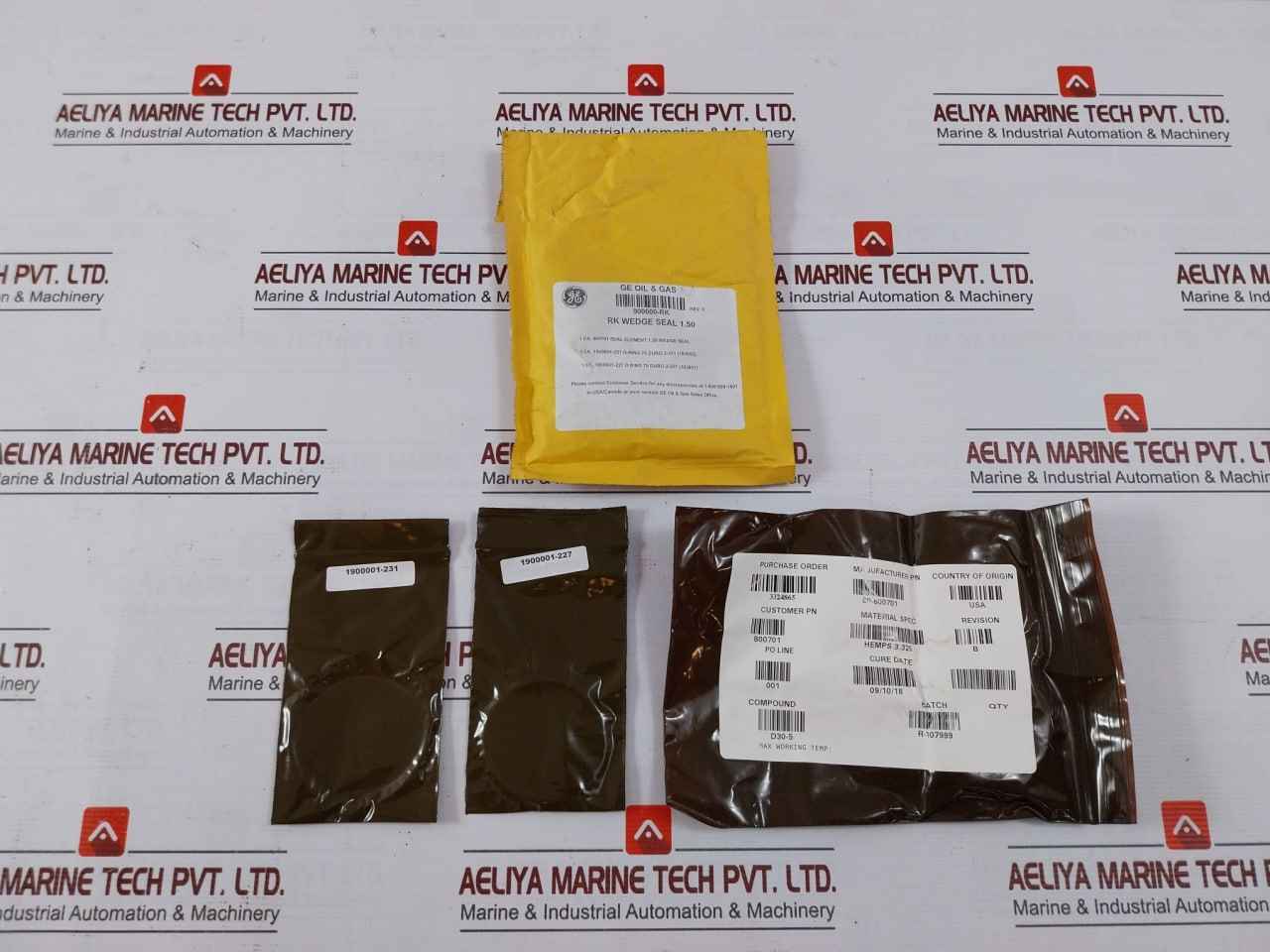 Ge 900600-rk Wedge Seal Repair Application Bop Kit Rev.B
