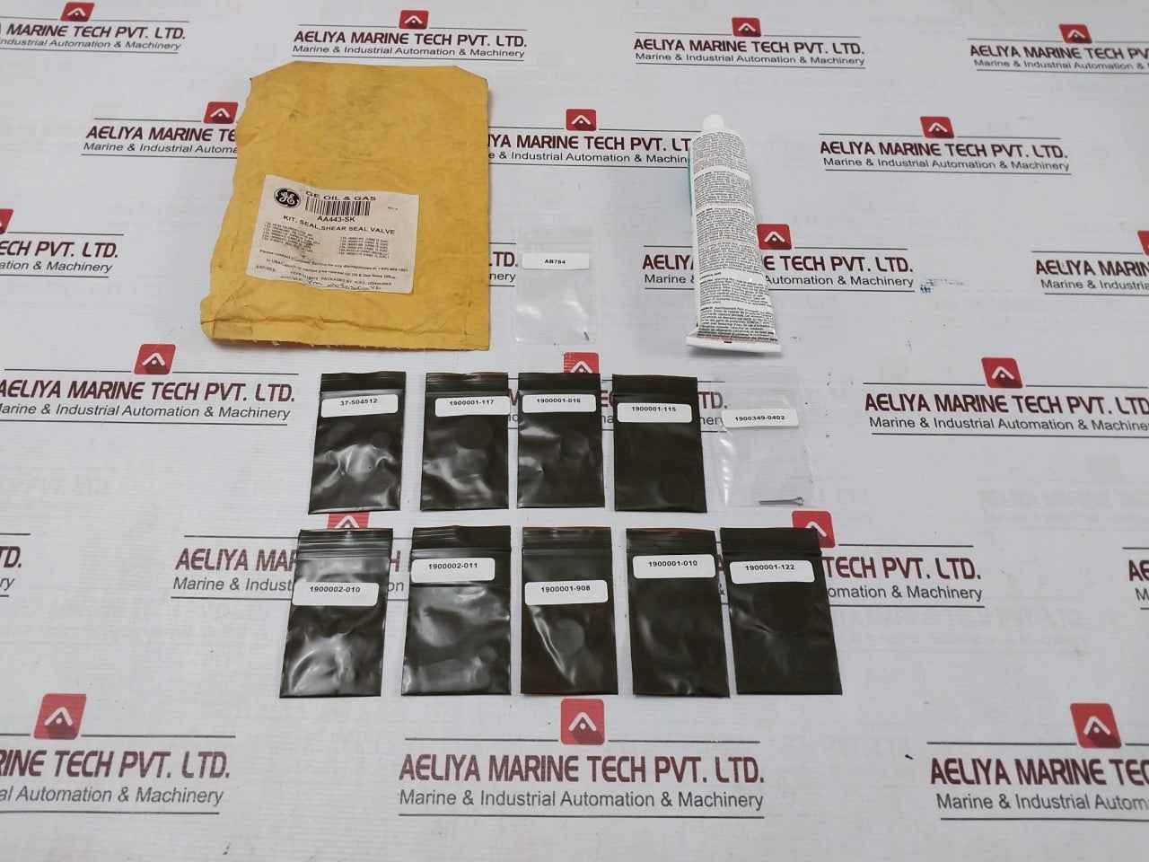Ge Aa443-sk Shear Seal Valve Kit O-ring 70 Duro Rev: H 1900002-011