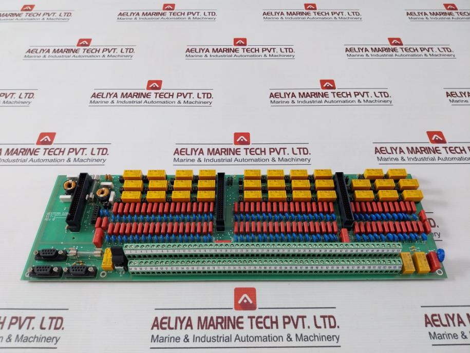 Ge Energy Westerm D20 K Pcb For Control Output Module Rev.0 Tw-4