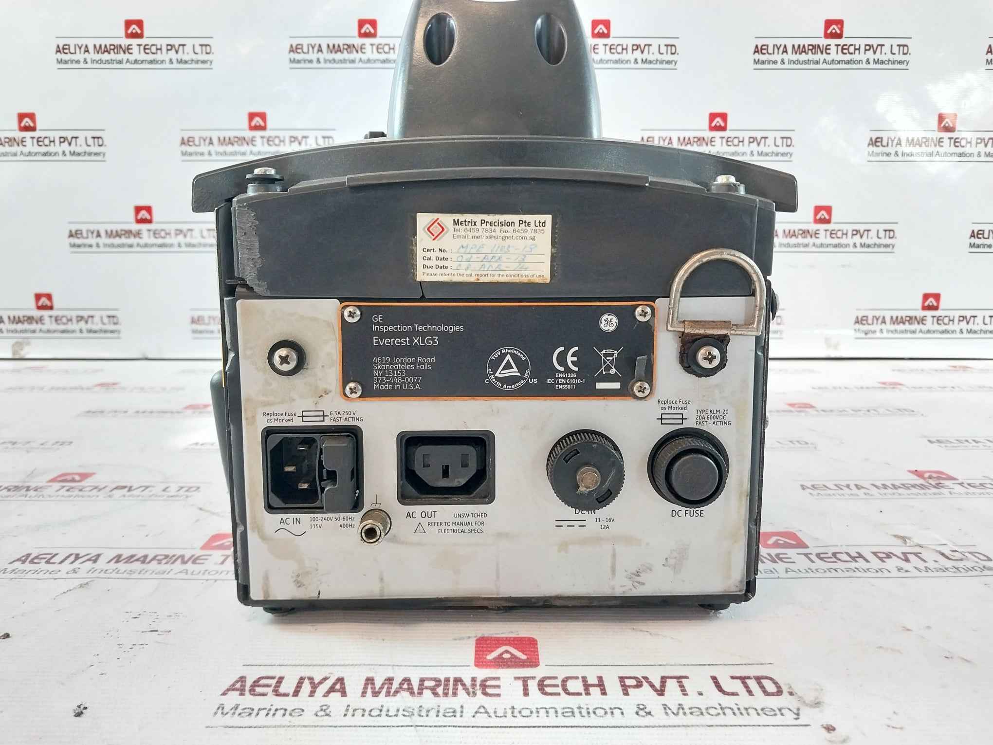Ge Everest Xlg3 Industrial Videoscope Sit 100-240V 50-60 Hz (Not Working)
