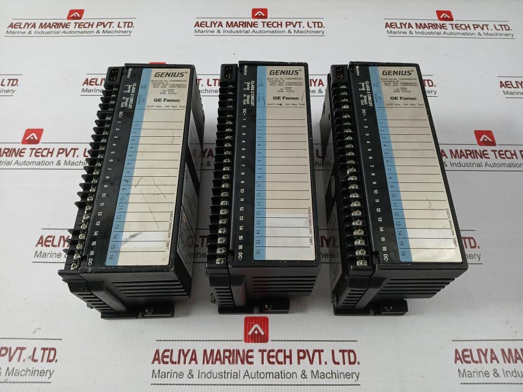 Ic660Bbd023 16-circuit Discrete Dc Source I/O Block Module Ge Fanuc 24Vdc