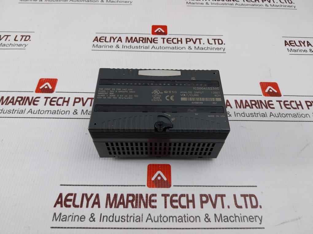 Ge Fanuc Ic200Alg230C Analog Input Module A458449 451