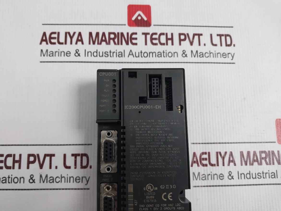 Ge Fanuc Ic200cpu001-eh Central Processing Unit (without Battery)