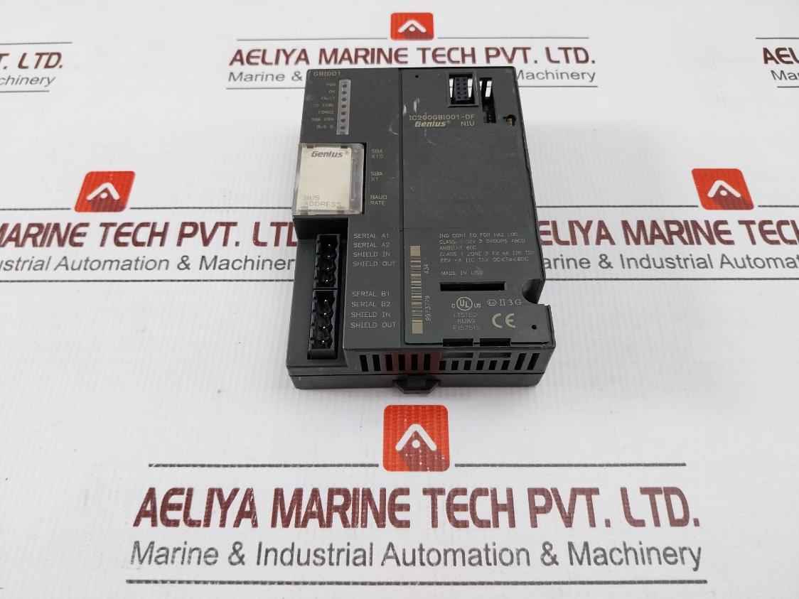 Ge Fanuc Ic200Gbi001-df Versamax Plc Genius Network Interface Unit Module