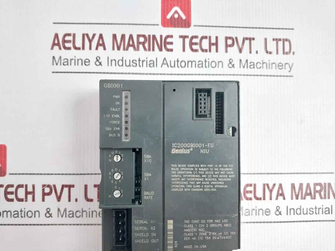 Ge Fanuc Ic200Gbi001-fg Power Supply Module E157515