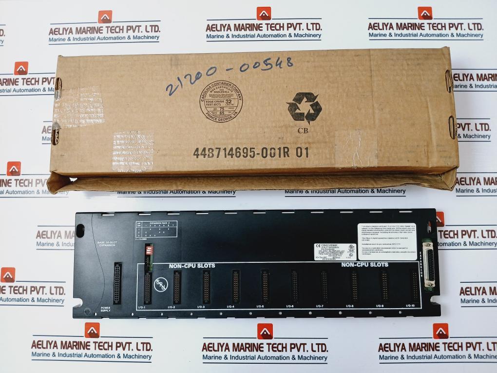 Ge Fanuc Ic693Chs392K 10, E157515 Slot Base Expansion Rack