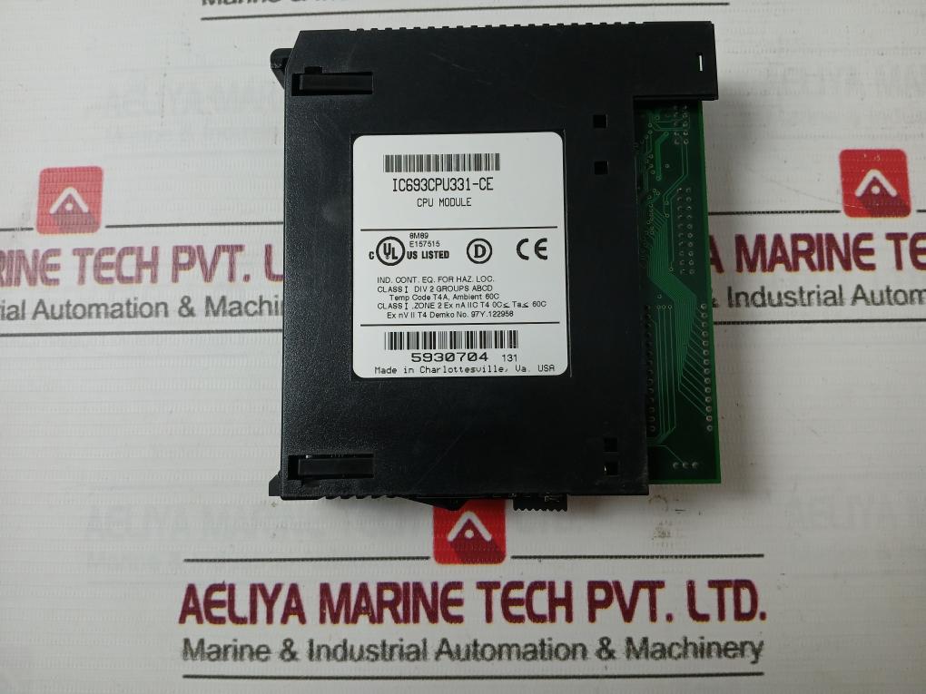 Ge Fanuc Ic693Cpu331-ce Cpu Module 60C