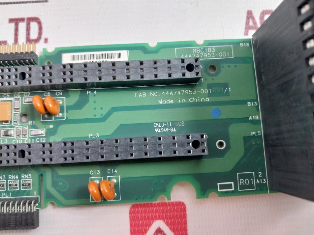Ge Fanuc Nbc1B3 Plc Terminal Card 94V-0 44A747952-g01