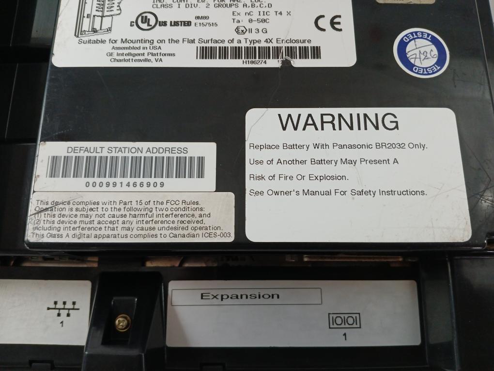 Ge Fanuc Quick Panel View 24 Vdc 1.5A Es1221R