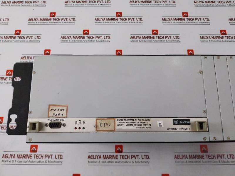 Ge Harris D20 Mx Chassis Wesdac D20Me Ii Substation Automation Controller