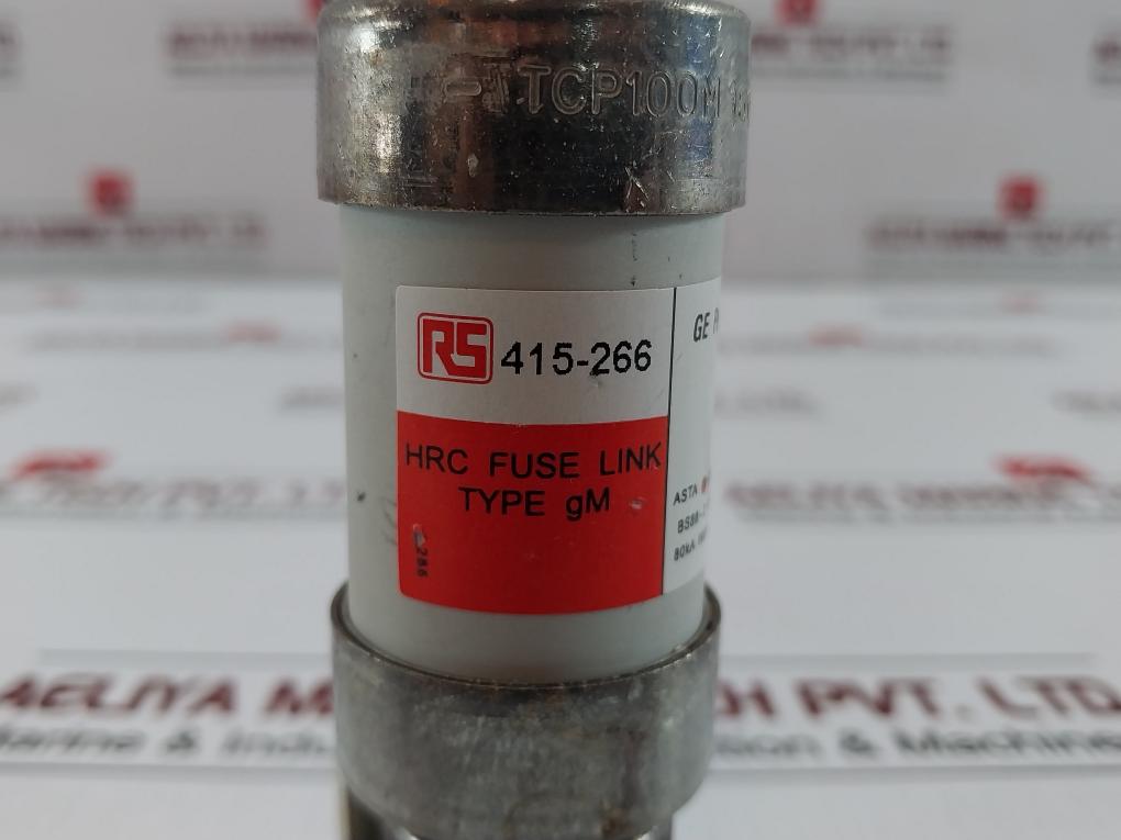 Ge Power Controls 160A High Rupture Capacity Fuse Link Tcp100M 80Ka 660Vac