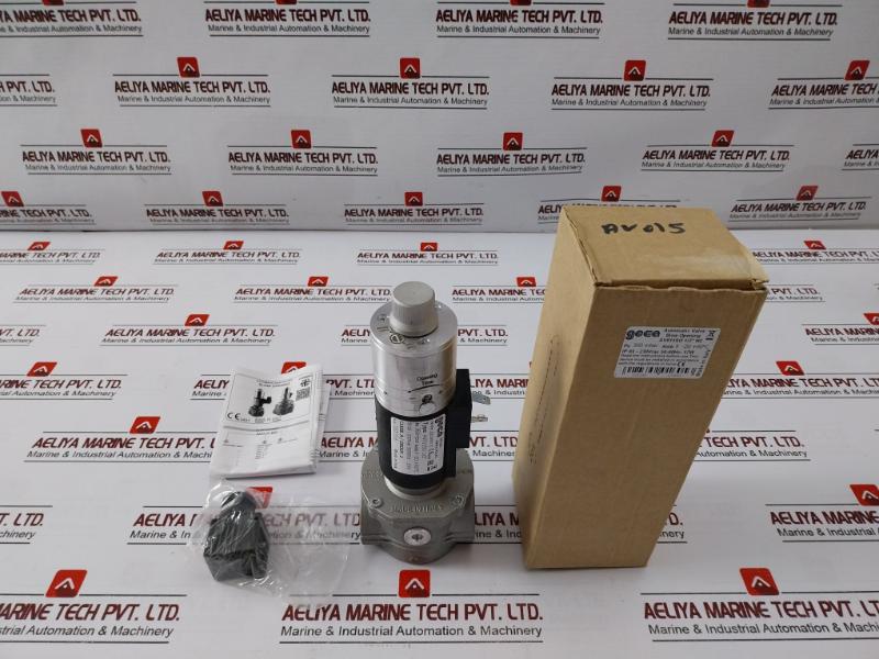 Geca Av015So 1/2" Automatic Gas Valve Slow Opening, 230Vrac, 50-60Hz, Ip 65