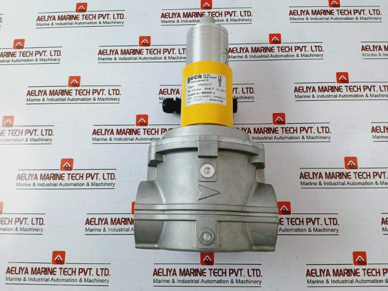 Geca Av050so 2" Automatic Gas Valve 360mbar 230vac 50/60hz 028399 025246