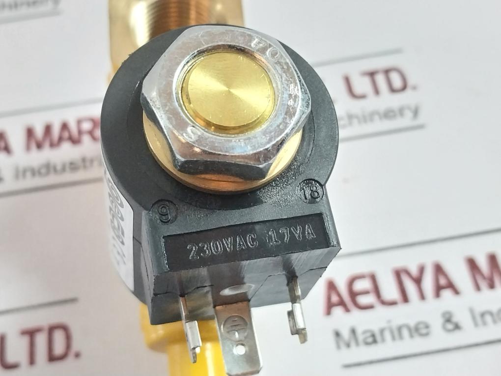 Geca Gas Gas Mr No 1/2" Solenoid Valve Pe 550 Mbar 230Vac Ip65 50/60Hz-17Va