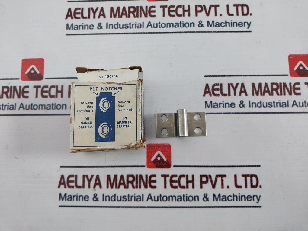 Lot of 3X GENERAL ELECTRIC 123F48.7B Steel Channel U Fitting, 4 Hole