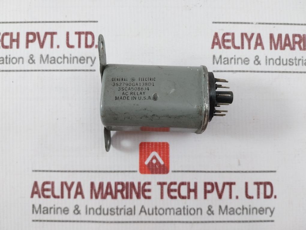 General Electric 3S2790Ga138D1 Ac Relay