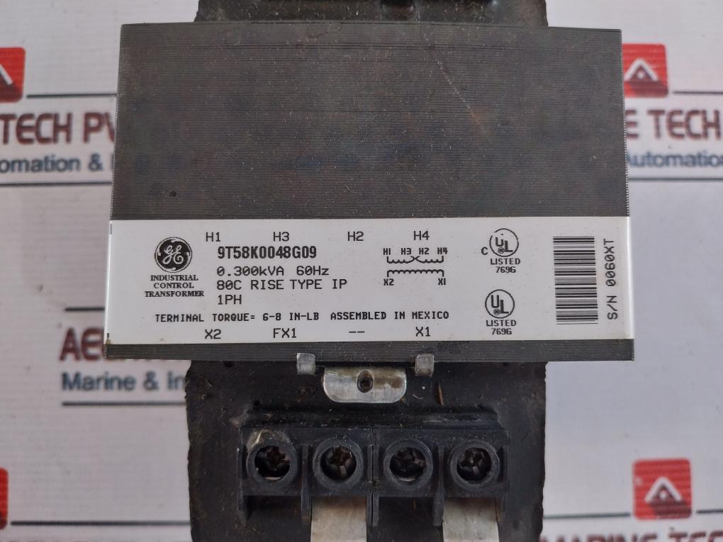 General Electric 9T58K0048G09 Core & Coil Transformer
