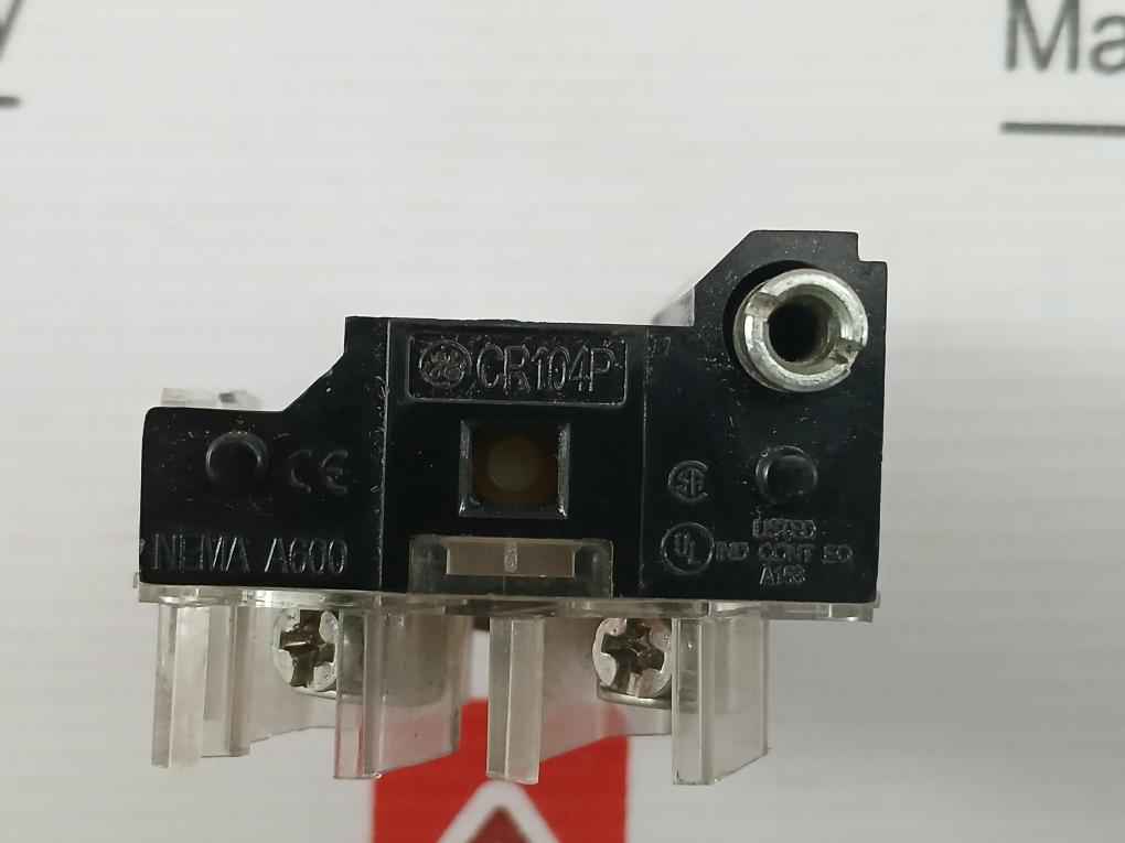 General Electric Cr104P Contact Block Nema-a600