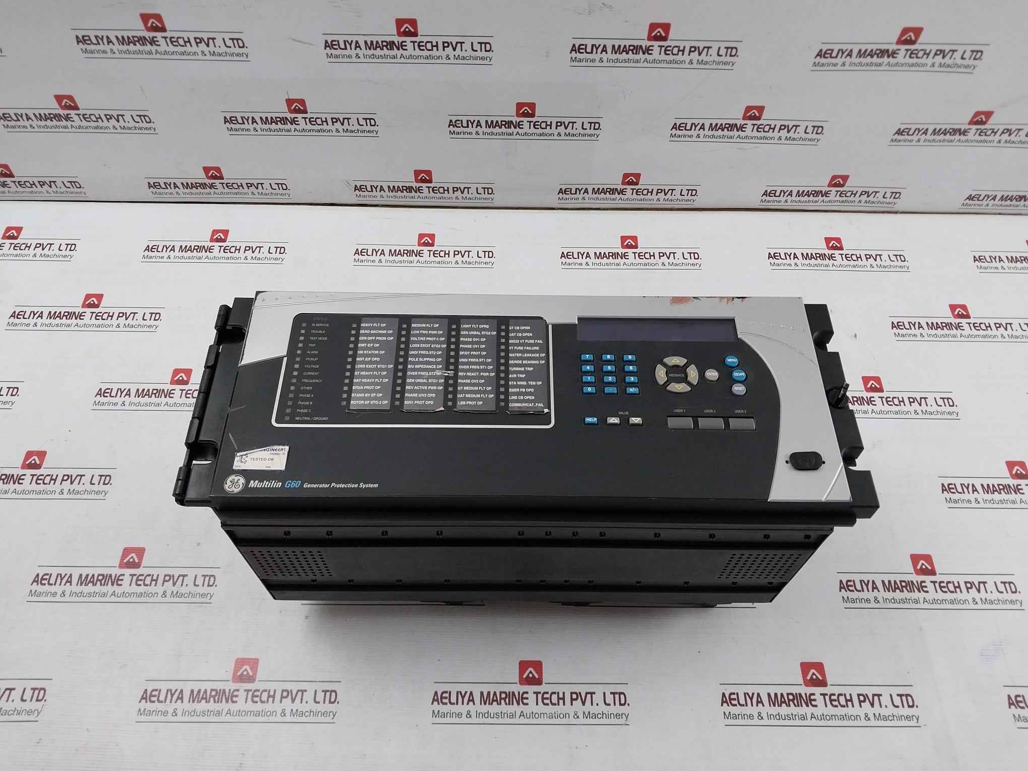 General Electric G60N00Hkhf8Lh6Dm8Lp6Tu4Lw67 Multilin G60 Ur Series Front Panel