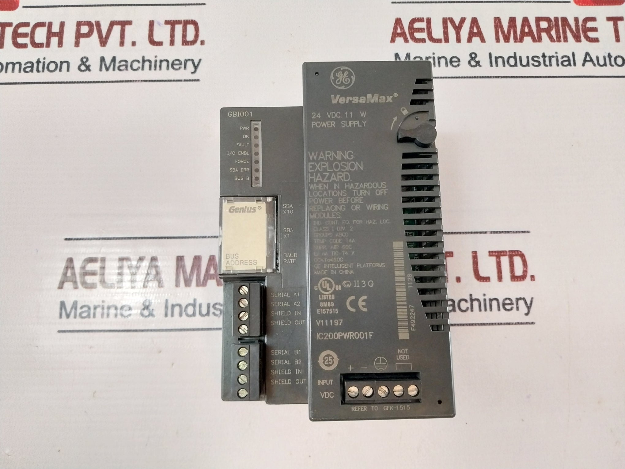 General Electric Ic200Pwr001F Versamax Power Supply Module 24Vdc 11W
