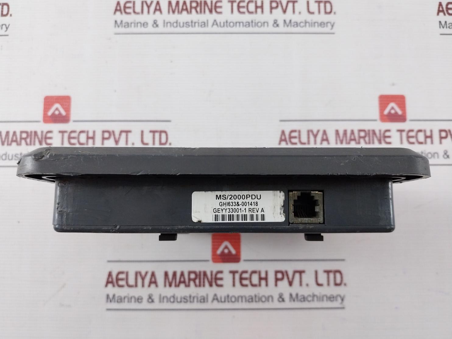 General Electric Ms/2000Pdu Motor Protection System Rev.A