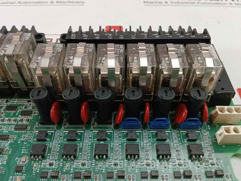 General Electric Relay Output Board Pcb 94V0 Part No: Is200Trlyh1Bgf