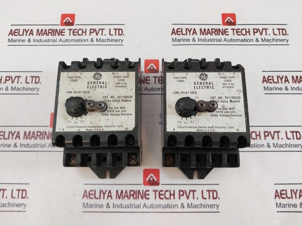General Electric Td110A530 Time Delay Module 120Ac
