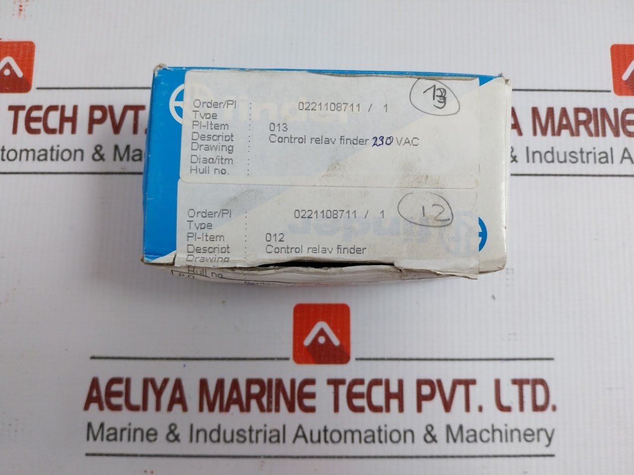 General Purpose Relay 230Vac Finder 55.34.8.230.0040