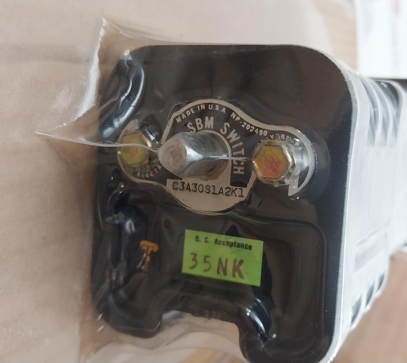 General Electric C3A30S1A2K1 Sbm Switch 183-b-7833-p3