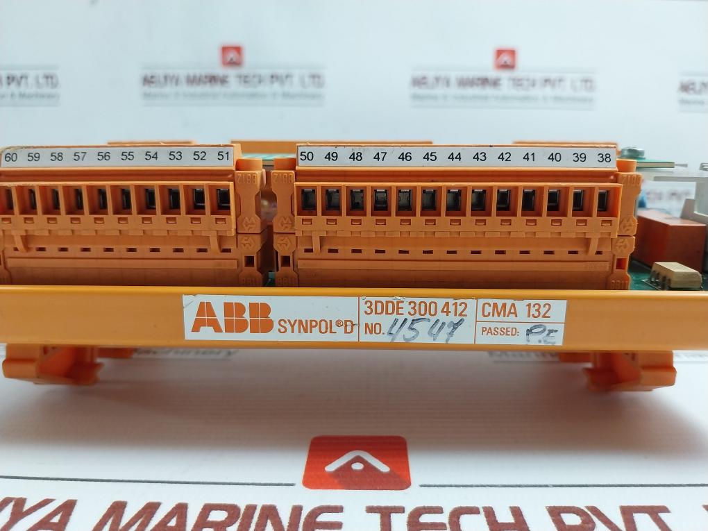 Generator-Relay-Terminal-Board-3Dde-300-412-Abb-CMA-132-210512-7