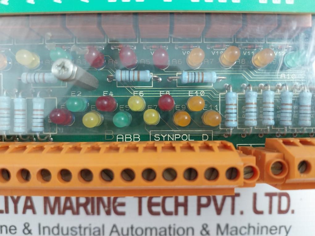 Generator-Relay-Terminal-Board-3Dde-300-412-Abb-CMA-132-210512-9