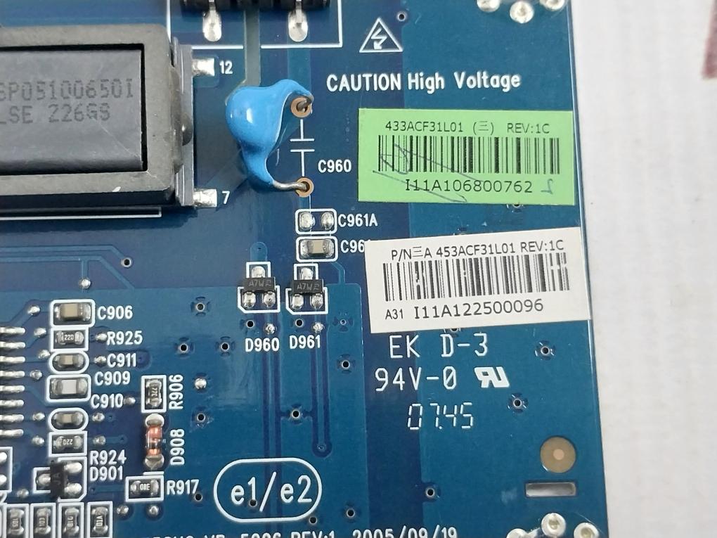 Genesis Sl358Hc Inverter Pcb Board