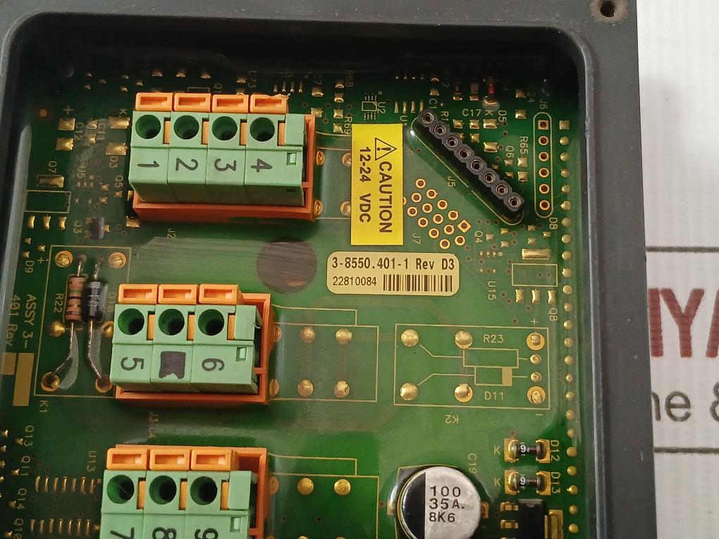 Georg Fischer 12-24 Vdc Signet Flow Transmitter 3-8550.401-1