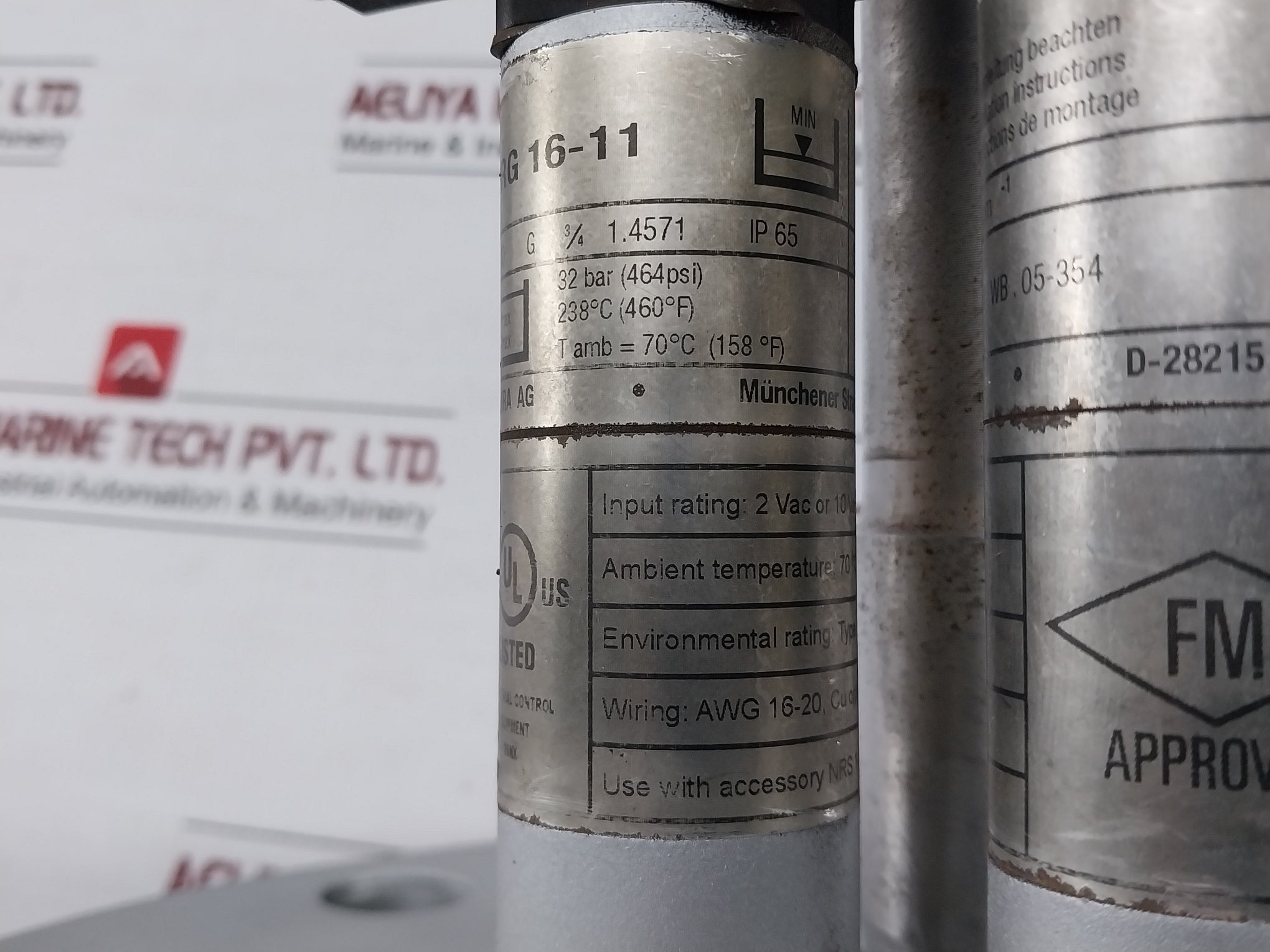 Gestra Level Transmitter 32 Bar 4-20Ma Length 1420Mm Part No Nrgt 26-1S