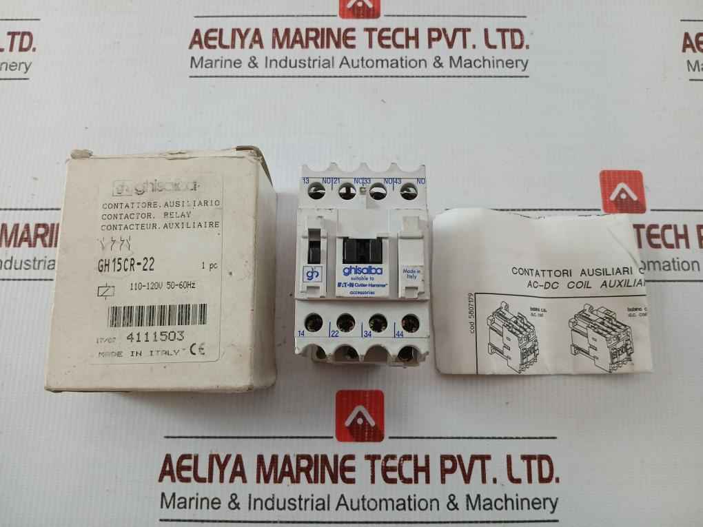 Gh15Cr-22 Ghisalba Auxiliary Contactor 10A/660V
