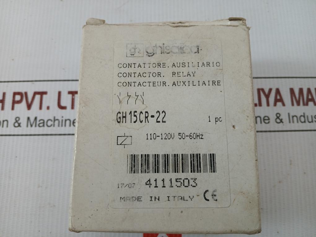 Gh15Cr-22 Ghisalba Auxiliary Contactor 10A/660V