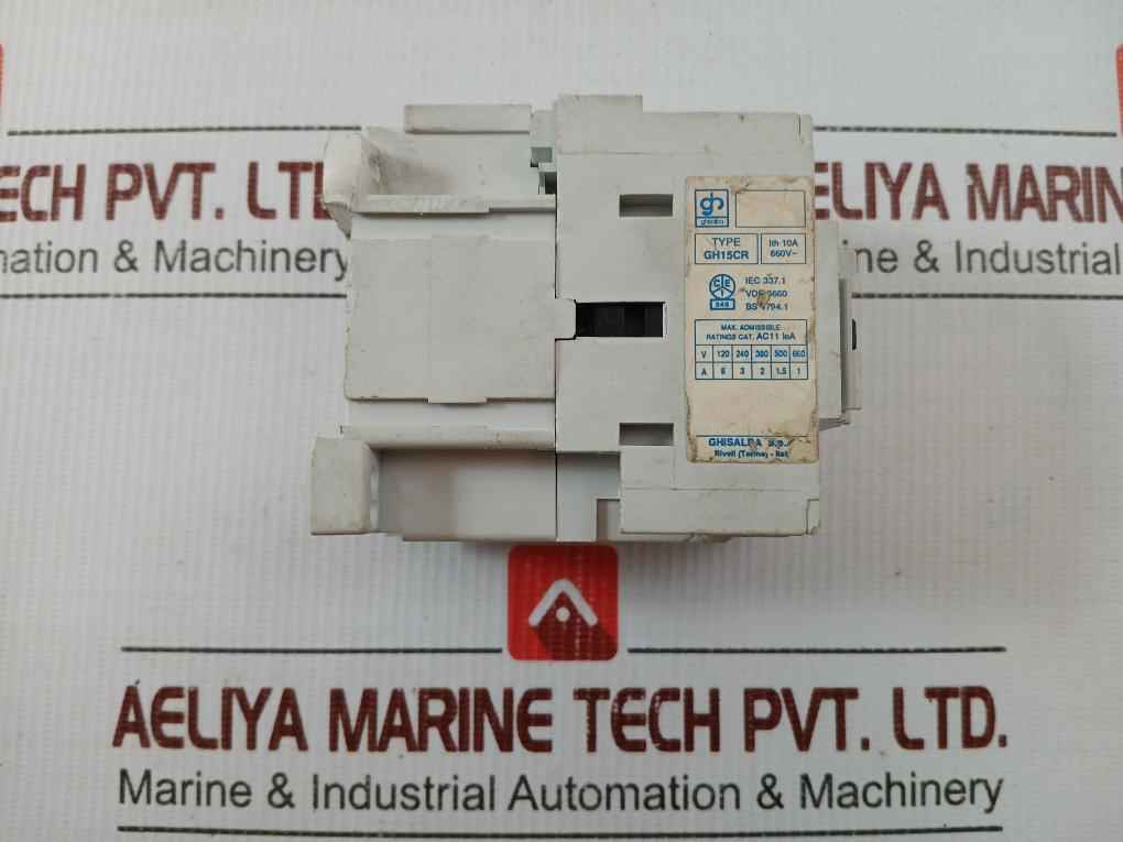 Gh15Cr-22 Ghisalba Auxiliary Contactor 10A/660V
