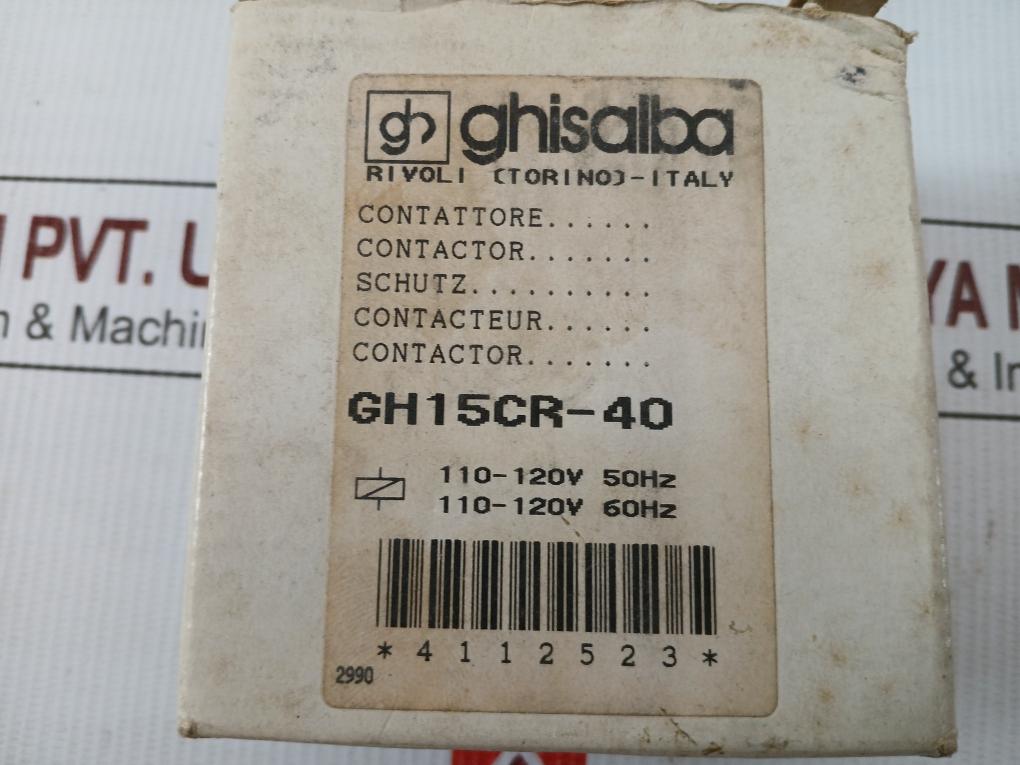 Gh15Cr-40 Auxiliary Contactor 10A/660V Ghisalba
